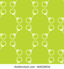 seamless pattern with handcuffs for your design