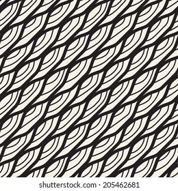 Seamless pattern with hand-drawn arches. Creative abstract background. Stylized scale texture