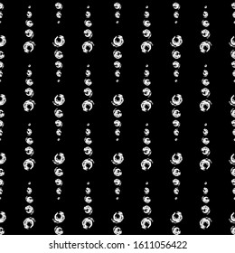 Seamless pattern. Hand-drawn chalk to your designs. Vector illustration for web design or print.