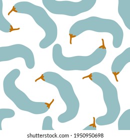 seamless pattern with hand-drawn eggplant vector illustration. Good for textile, greeting card, wallpaper, fabric, wrapping paper.