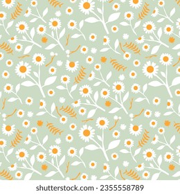 Seamless pattern hand-drawn with tropical leaves. floral seamless pattern with leaves The geometric pattern with lines. Seamless vector background. for paper,cover,interior deecor,texture,fabric