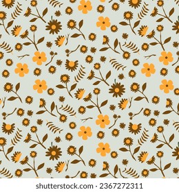 Seamless pattern hand-drawn with tropical leaves. floral seamless pattern with leaves The geometric pattern with lines. Seamless vector background. for paper,cover,interior deecor,texture,fabric