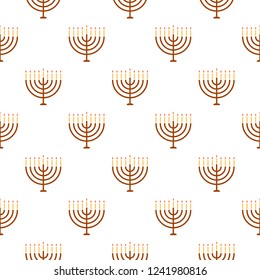 seamless pattern for Hanukkah holiday, vector seamless pattern
