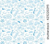 Seamless pattern for Happy Fathers day