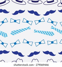 Seamless pattern for Happy Fathers day