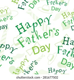Seamless pattern for Happy Fathers day