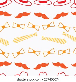 Seamless pattern for Happy Fathers day