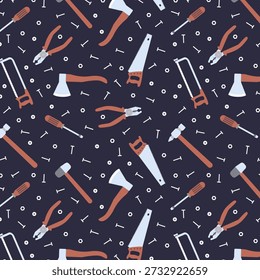 Padrão sem emenda. Feliz dia do trabalho de parto. Doodles. Cartão, cartaz, banner, fundo.
