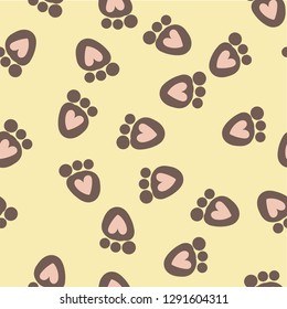 Seamless pattern for Happy Valentine Day, Vector.