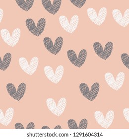 Seamless pattern for Happy Valentine Day, Vector.