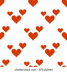 seamless pattern with heart