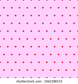 Seamless pattern, heart background.  Abstract background, circles, purple color. Seamless circle element background. Abstract geometric graphic with half-tone pattern, background of circle seamless