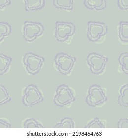 Seamless pattern of heart design.