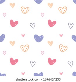 Diseño cardíaco sin problemas en fondo blanco