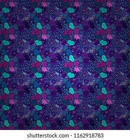 Seamless pattern Heart love Valentine card hearts. Vector illustration. Sketch designed loves heart. Couple romantic love heart. Graphic hearts love on violet, blue and black colors.