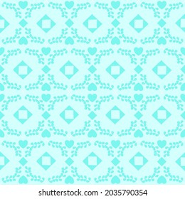 Seamless pattern  heart shape.simple line seamless design pastel color.Love,Cute,fall in love,gift.