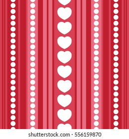 Seamless pattern with heart. vector background. Holiday texture. pattern for Happy Valentine's Day 