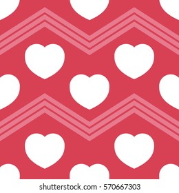 Seamless pattern with heart. vector background. Holiday texture. pattern for Happy Valentine's Day 
