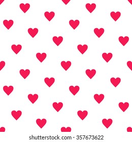 seamless pattern with hearts