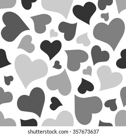 seamless pattern with hearts