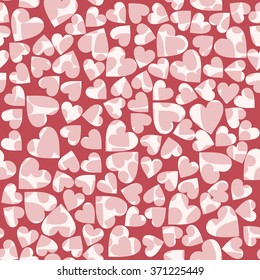 seamless pattern with hearts