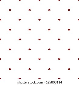 seamless pattern with hearts