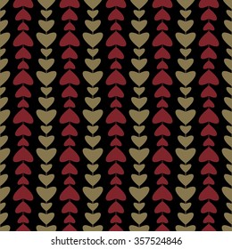 Seamless pattern with hearts. Background with hearts for Valentine's Day