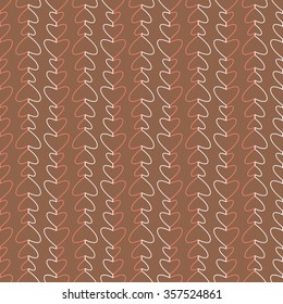 Seamless pattern with hearts. Background with hearts for Valentine's Day