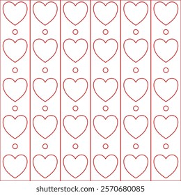 Seamless pattern with hearts. Beautiful heart background for valentine festival. Backdrop wallpaper concept. Geometry shape abstract tie-dye wallpaper. Print and screen paper.