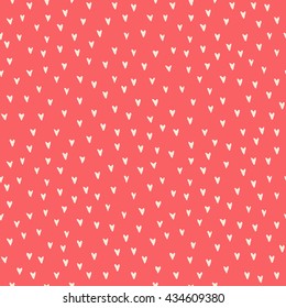 Seamless pattern with hearts. Good for design of textile, cards, decorative paper, gift paper, albums, books, decorative items.