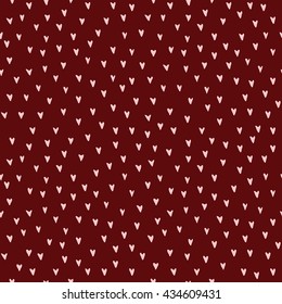 Seamless pattern with hearts. Good for design of textile, cards, decorative paper, gift paper, albums, books, decorative items.