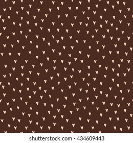 Seamless pattern with hearts. Good for design of textile, cards, decorative paper, gift paper, albums, books, decorative items.