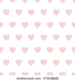 Seamless pattern hearts. Holiday background. Vector illustration.