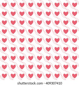 Seamless pattern with hearts ,Modern stylish texture. Repeating abstract background with heart