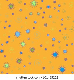 Seamless pattern of hearts. Motif for background, postcard,  icon, napkins, fabric, textile, insignia, badges, wallpaper, template, pack, paper, poster, glassware, doily. 