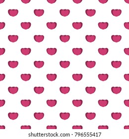 Seamless pattern from hearts on Valentine's day.