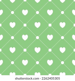 Patrón sin inconveniente con corazones, fondo romántico