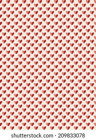seamless pattern with hearts. vector illustration