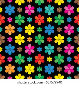 Seamless pattern. Herd of rams on a white background. Picture for print on wall-paper, packing and shirts