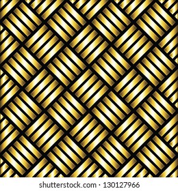 Seamless pattern. Herringbone gold textiles. Fashion designs. Vector illustration EPS10