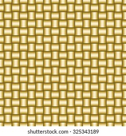 Seamless pattern of the hessian fabric texture