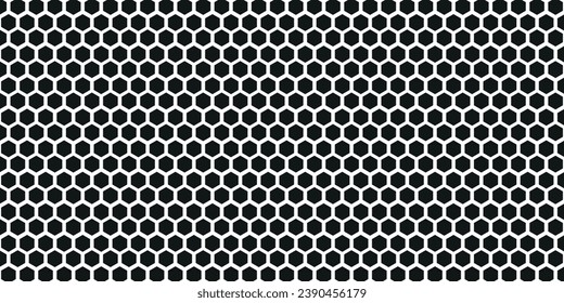 Seamless pattern of the hexagonal net