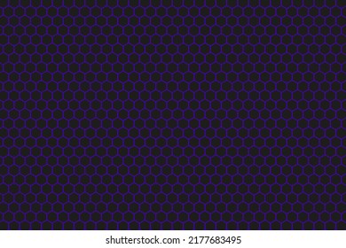 Seamless pattern of the hexagonal netting