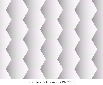Seamless pattern of hexagons