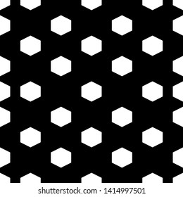 Seamless pattern. Hexagons, figures ornament. Hexahedrons, shapes wallpaper. Geometrical backdrop. Digital paper, web designing, textile print. Polygons background.