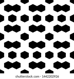 Seamless pattern. Hexagons, figures ornament. Polygons background. Hexahedrons, shapes wallpaper. Geometrical backdrop. Digital paper, web designing, textile print.