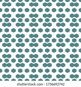 Seamless pattern. Hexagons, figures ornament. Polygons background. Hexahedrons, shapes wallpaper. Geometrical backdrop. Digital paper, web designing, textile print