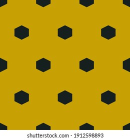 Patrón sin foco. Ornamento de hexágonos. Motivo de las figuras. Fondo de polígonos. Fondo de formas geométricas. Papel tapiz de los hexaedros. Papel digital, diseño web, impresión textil, abstracto. Obra vectorial.