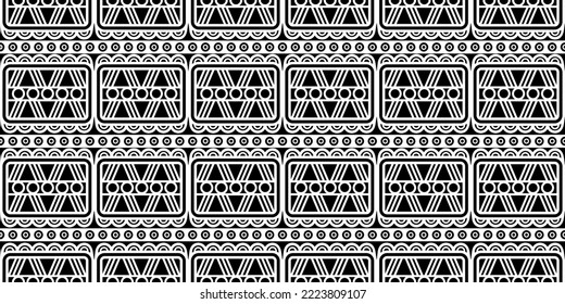 Patrón sin foco. Impresión geométrica hipster. Papel pintado de diseño étnico, tela, cubierta, textil, alfombra, manta.
