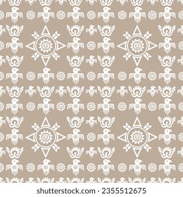 Seamless pattern. Hipster geometric print. Ethnic design wallpaper, fabric, cover, textile, rug, blanket.
